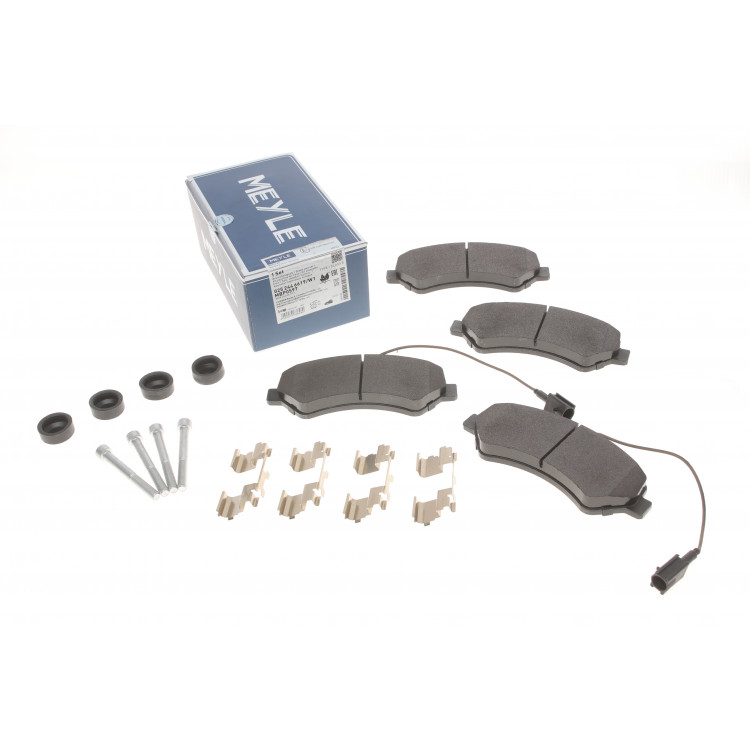 Колодки гальмівні (передні) Citroen Jumper/Fiat Ducato/Peugeot Boxer 2.0-3.0HDi 06- R16(з датчиком)