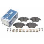 Колодки гальмівні (задні) VW Caddy 10- (Platinum)