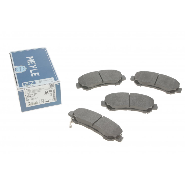 Колодки гальмівні (передні) Nissan Qashqai/X-Trail 07- (Akebono)