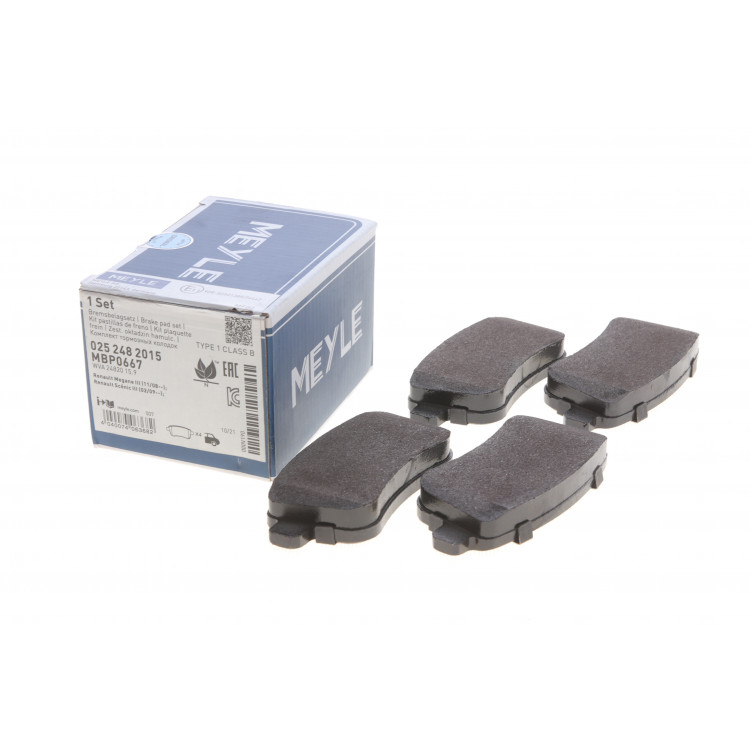 Колодки гальмівні (задні) Renault Fluence/Megane/Scenic 08-