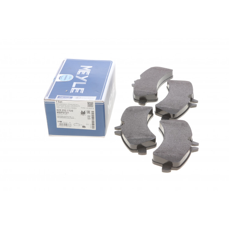 Колодки гальмівні (задні) MB Sprinter 509-519 CDI/VW Crafter 50 06- (спарка)