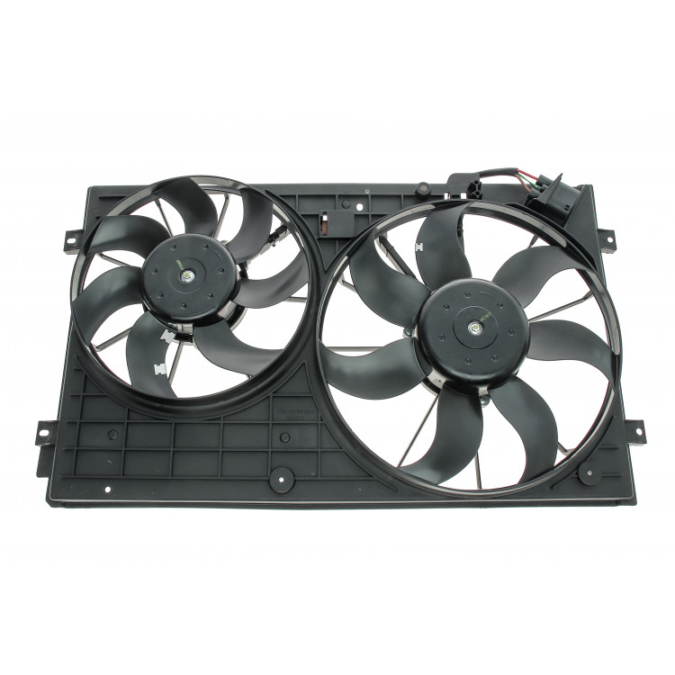 Вентилятори радіатора (електричні) VW Caddy 04-11 (дифузором)