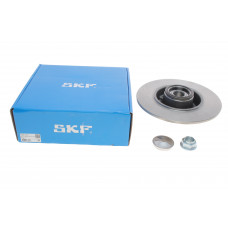 Диск гальмівний (задній) Renault Megane 08- (260x8) (+ABS) (з підшипником) (повн.)