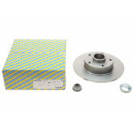 Диск гальмівний (задній) Renault Megane 08- (260x8) +ABS