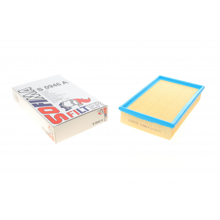 Фільтр повітряний VW Passat 1.6-2.8 88-97/Audi A6 1.8-2.8 94-97/100/80 89-94