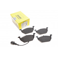 Колодки гальмівні (передні) VW Caddy 03- (Teves) Q+ (ушки вверх) (з датчиком) Колодки гальмівні (передні) VW Caddy 03- (Teves) Q+ (ушки вверх) (з датчиком)