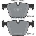 Колодки гальмівні (задні) BMW 5 (E60/65)/X5 (E70/F15)/X6 (E71/E72) 3.0-4.4 08- (Teves) Q+