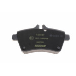 Колодки гальмівні (передні) MB A-class (W169) /B-class (W245) 05-12 (Lucas) Q+