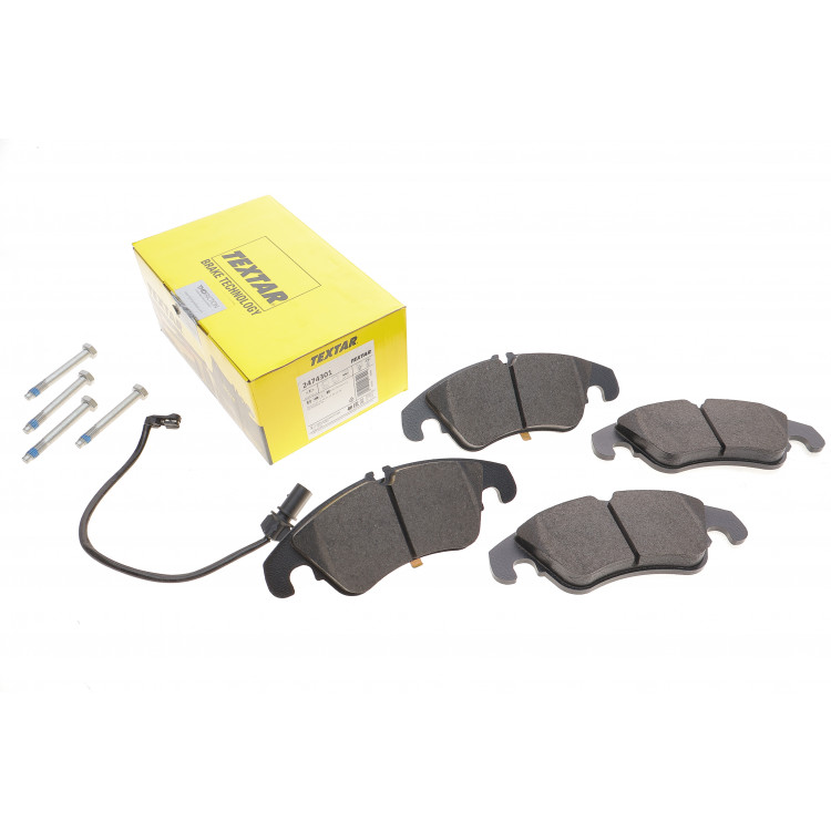 Колодки гальмівні (передні) Audi A4/A5/A7 07- (Lucas) (з датчиком)