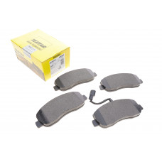 Колодки гальмівні (передні) Renault Master III/Opel Movano B 10- (Brembo) Q+ (з датчиком)