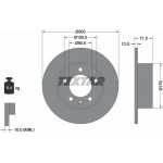 Диск гальмівний (задній) Renault Master 2.3 dCi 10- (305х12)