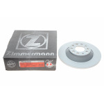 Диск гальмівний (задній) Audi A6 04-12 (302x12) (з покриттям) (повний)
