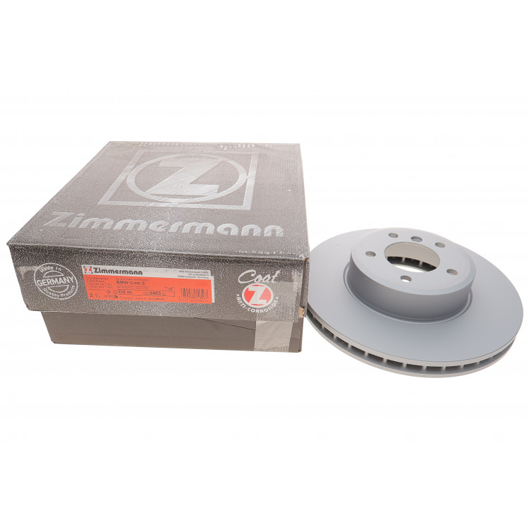 Диск гальмівний (передній) BMW 5 (E60/E61)/6 (E63) 03- (324x30) (з покриттям) (вент.)