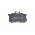 Колодки гальмівні (задні) VW Caddy III 04-/Peugeot 308 07-/Citroen C4 04- (Lucas) (87.2x53.1x17.0)