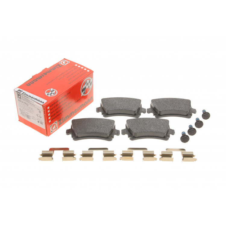 Колодки гальмівні (задні) VW Caddy 03-15 (Lucas-Girling) (з аксесуарами)