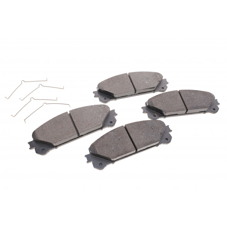 Колодки гальмівні (передні) Lexus RX 08-/Toyota Rav 4 12- (167x59.4) (Advics) (з аксесуарами)