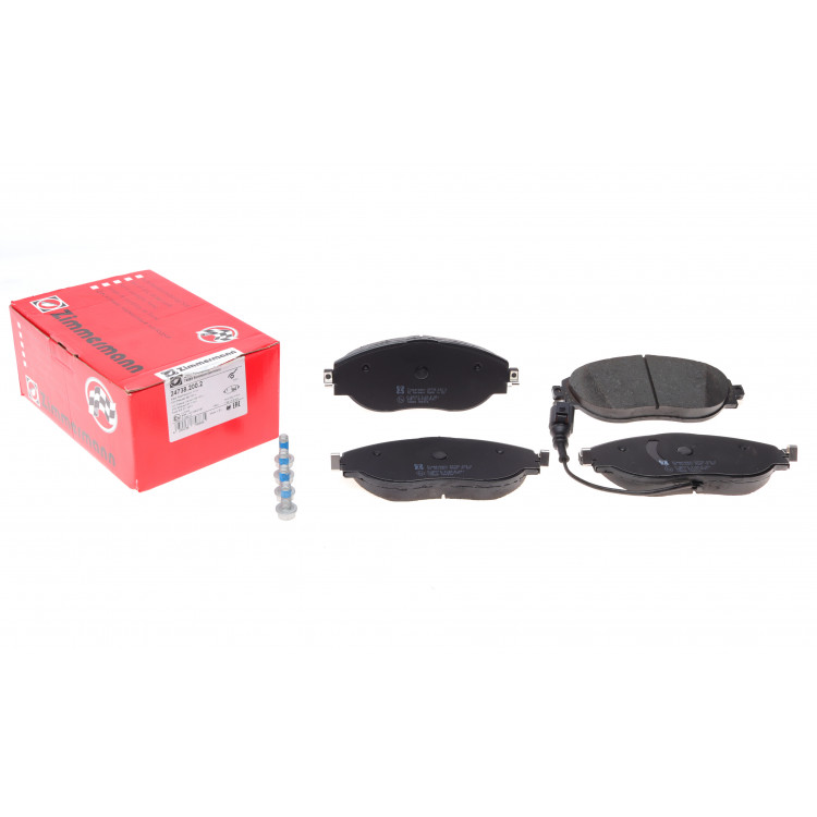 Колодки гальмівні (передні) Audi A3/Skoda Octavia III/VW Passat/Golf 13- (TRW) (з датчиком)