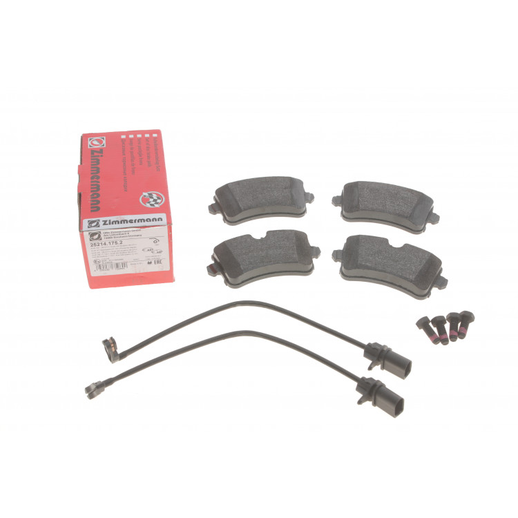 Колодки гальмівні (задні) Audi A4/A5/A6/A8 09- / A7 Sportback 13-18 (Lucas) (з датчиками)