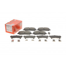 Колодки гальмівні (передні) Mazda CX-5 11- (Akebono) (з аксесуарами)