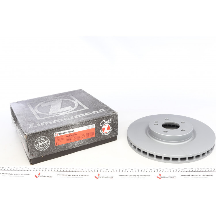 Диск гальмівний (передній) MB Vito (W447) 14- (330x32) (з покриттям) (вентильований)