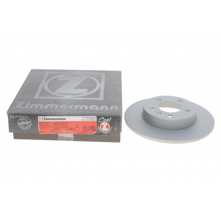 Диск гальмівний (задній) Opel Combo 1.7 04- (264x10) (з покриттям) (повний)